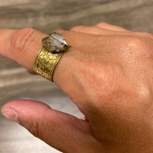 Herkimer Diamond Ring